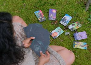 Sesión de lectura de tarot